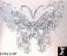 Butterfly Pin: Butterfly Brooch | Pink Rhinestone Buttterfly
