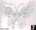 Butterfly Pin: Aurora Borealis Rhinestone Butterfly Brooch