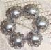Beau Sterling Lacy Circle Brooch