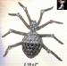 Black Widow Spider Pin: Spider Brooch Black Widow Rhinestone