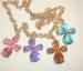 Favorite CZ Cross Charm Necklace