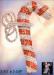 Candy Cane Pin: Huge Christmas Rhinestone Candy Cane Pin