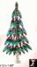 Christmas Tree Pin: Rhinestone Christmas Tree Pin Navettes
