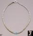 Necklace: Bali Bead Crystal Necklace, Bali Bead Necklace