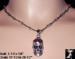 Skull Necklace: Skull & Bones Pirate Poison Pendant Necklace