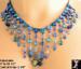 Floral Fringe Necklace - Famous Designer Style Necklace