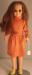 Ideal -- Crissy Doll Original Orange Dress with Tote