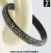 Celluloid Bracelet: Vintage Celluloid Rhinestone Bangle