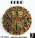 Coro Brooch: Vintage Coro Fleur D' Lis Rhinestone Pin