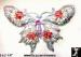 Butterfly Brooch: Butterfly Pin Filigree Rhinestone