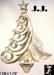 Christmas Tree Pin: J.J. Christmas Tree,  Christmas Jewelry