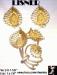 Lisner Pin Earrings Set: Vintage Lisner Pin Earrings Set