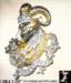 Aries Pin: Astrological Aries Rhinestone Pin, Aries Brooch