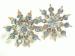 Signed Coro Rhinestone Earrings