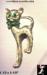 Christmas Cat Pin: Vintage Moveable Christmas Cat Pin Brooch