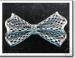 Sterling Bow Marcasite Pin / Brooch