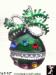 Christmas Ornament Pin: Rhinestone Christmas Pendant Brooch