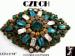 Czech Pin: Vintage Rhinestone Czech Brooch, Czech Jewelry