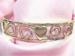 Signed Krementz Vintage Hearts GF Bracelet Jewelery