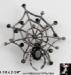 Black Widow Spider Web Pin: Black Widow Spider Jewelry