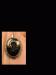Vintage Black Cameo Roman Trojan Soldier Necklace / Pendant
