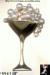Champagne Glass Pin: Rhinestone Faux Pearl Champagne Glass