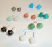 Gemstone Single Stud Earrings While They Last !