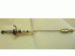 Signed Old Vintage Coro Sword Rhinestone Stick Pin / Brooch