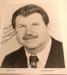 Mike Ditka Autographed Black & White Photograph