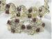 Red Rhinestone 1960�s Bracelet & Clip Earrings SET