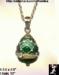 Egg Pendant Necklace: Faberge Look Egg Pendant Necklace