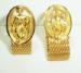 Goldtone Goddess Cufflinks