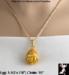 Egg Pendant: Faberge Style Egg Pendant Necklace Rhinestone
