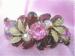 Watermellon, Red, & Pink Rhinestone Brooch / Pin