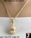 Egg Pendant: Faberge Look Egg Pendant Necklace Rhinestone