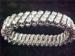 Sparkling 3 Row Vintage Expansion Rhinestone  Bracelet