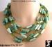 Necklace: Vintage 6 Strand Bead Necklace - Japan, Beads