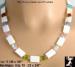 Necklace Set: Mother of Pearl Pastel Crystal Beads Necklace
