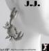 J.J. Earrings: J.J. Crab Earrings, Jonette Jewelry