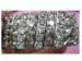 Rhinestone Wide Expansion Silver Tone Vintage Bracelet