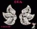 Earrings: Vintage ORA Rhinestone Earrings, Ora Jewelry