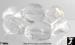 Clear Lucite Acrylic Plastic Stretch Bracelet, Bracelet