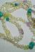 Lovely Pearl, Turquoise and Peridot Necklace