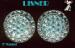 Lisner Earrings: Vintage Lisner Aqua Rhinestone Clip Earring