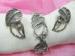 Signed Sarah Coventry Leaf Set Bracelet & Earrings
