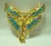 Beautiful Butterfly Princess Brooch - Enamels