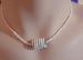 Keep It Simple - White Beaded Necklace