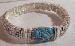 Silver and Turquoise Bracelet