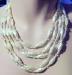 Outstanding Pearl and Crystal Necklace