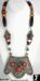 Ethnic Necklace: Vintage Chinese Necklace Semiprecious Stone
